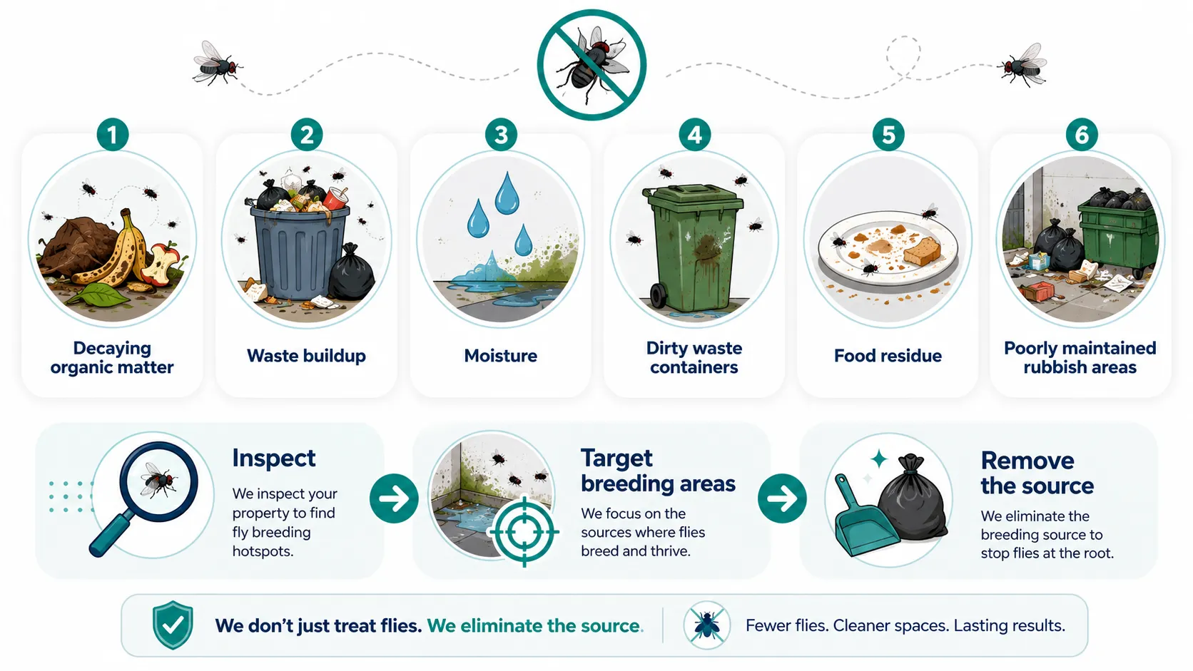 Fly Pest Control Process