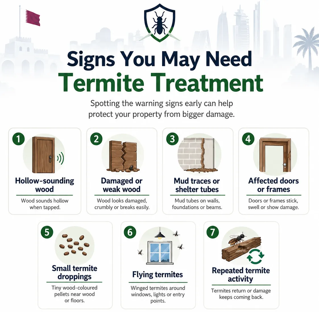 Signs You May Need Termite Treatment